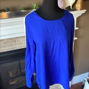 Gerry Webber Women's Blue Long Sleeve blouse size 12